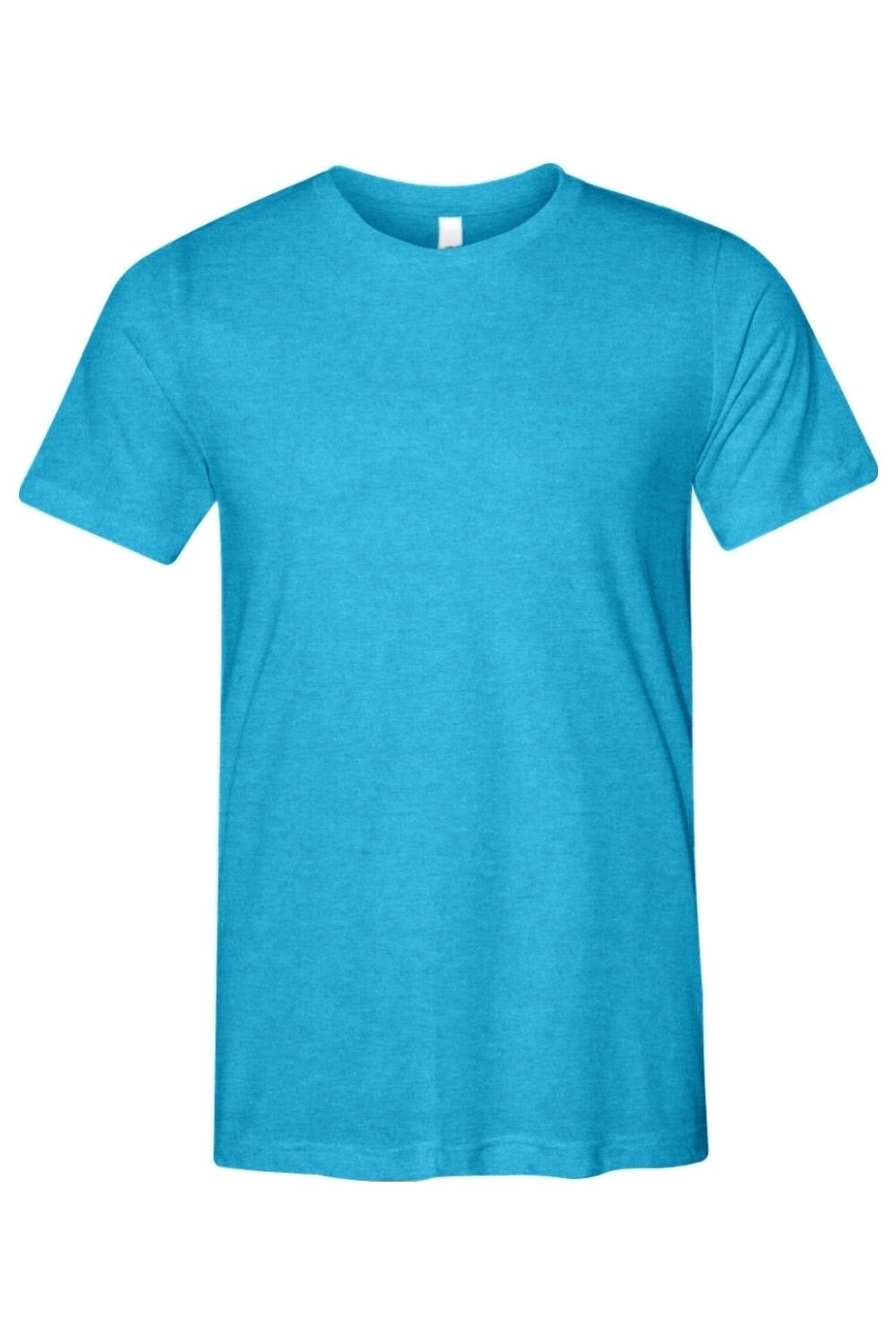 Bella + Canvas Triblend Short Sleeve Tee in Aqua Triblend