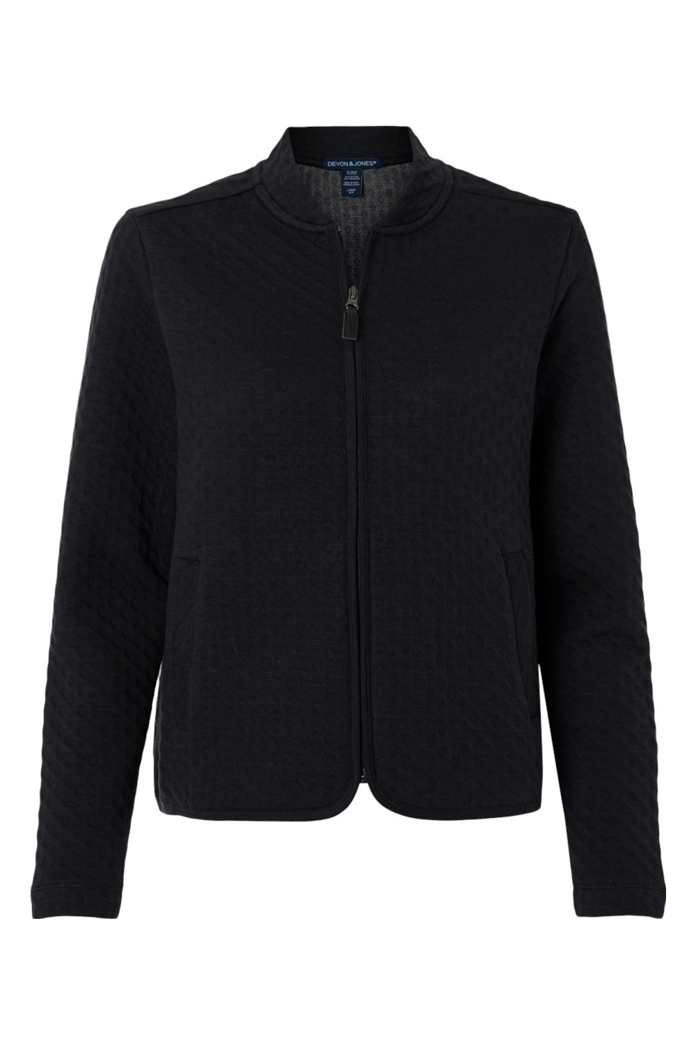 Devon & Jones Women's Berkeley Textured Full-Zip Jacket