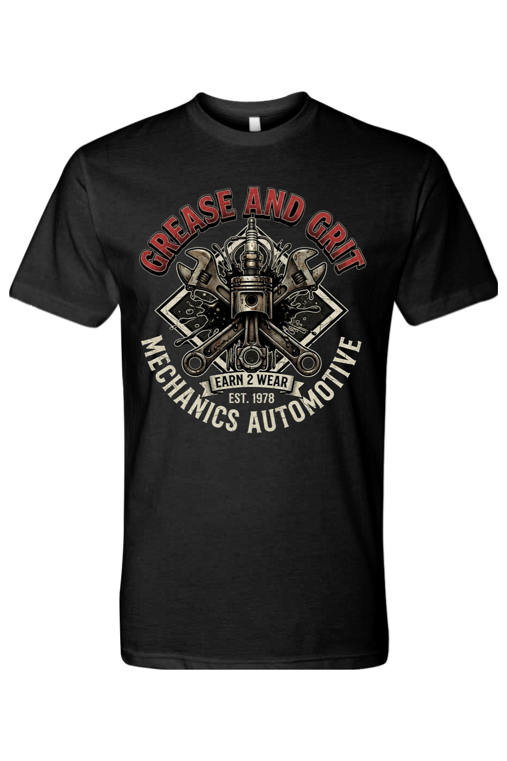 GREASE AND GRIT - T-SHIRT