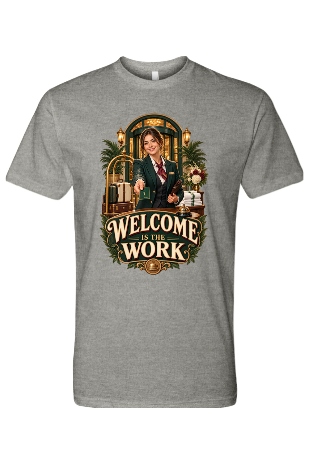 WELCOME IS THE WORK - T-Shirt 3