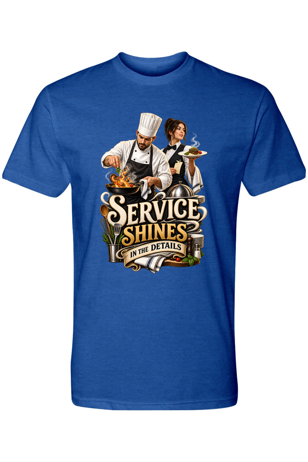 SERVICE SHINES IN THE DETAILS - T-Shirt  8