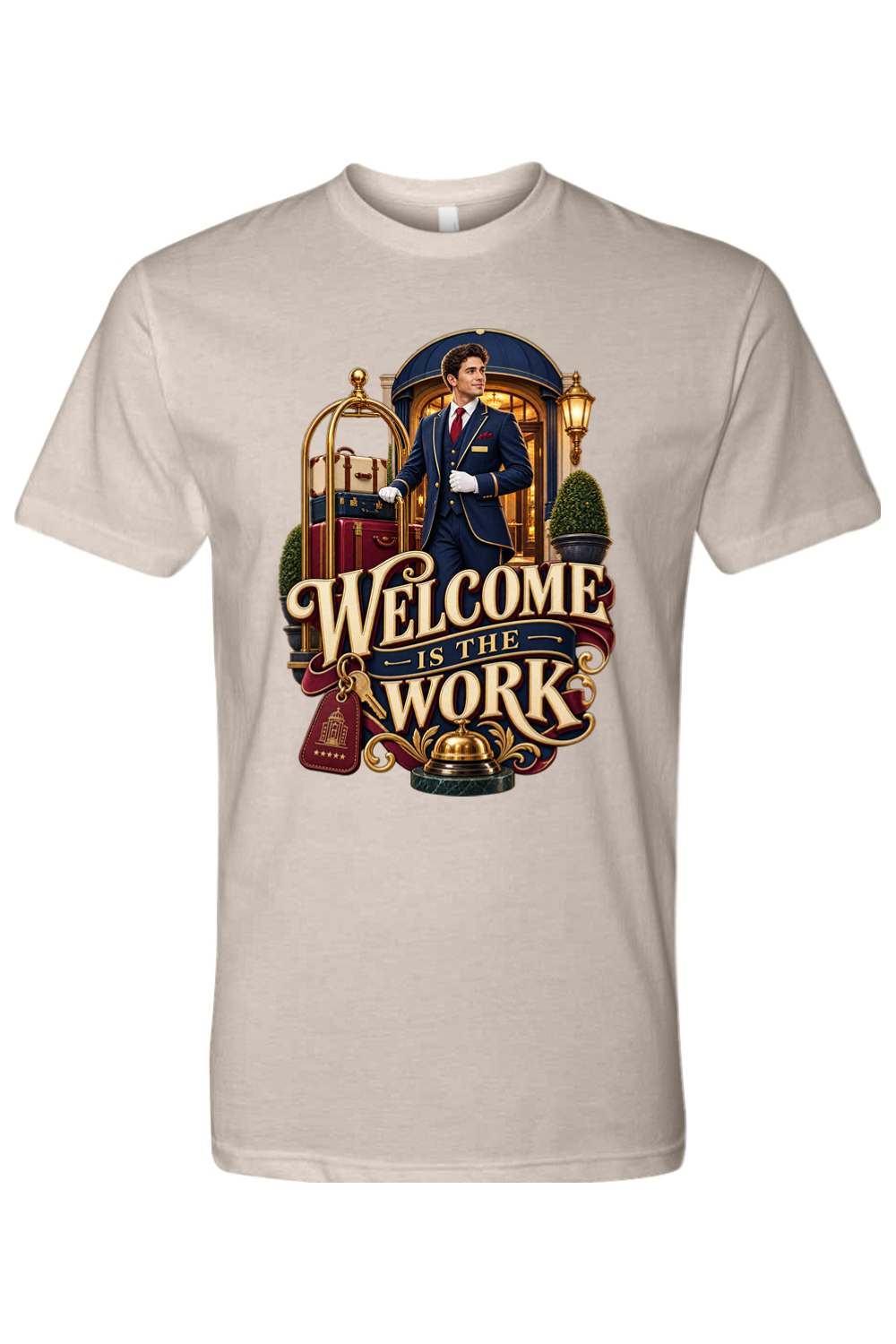 WELCOME IS THE WORK - T-Shirt 7