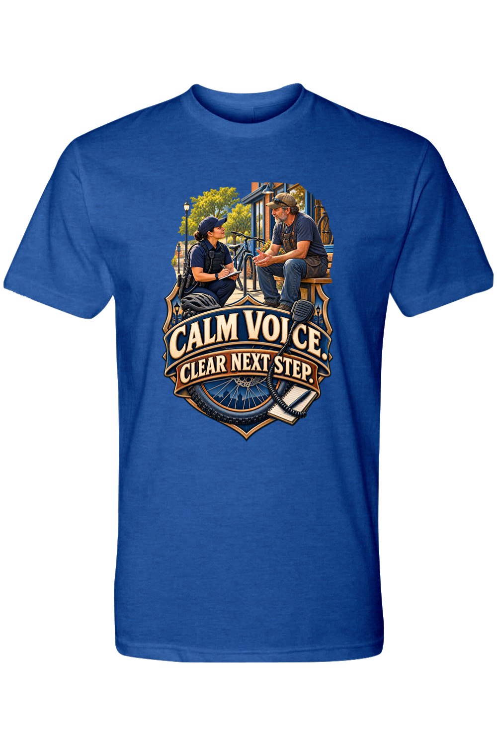 CALM VOICE. CLEAR NEXT STEP. - T-Shirt 6