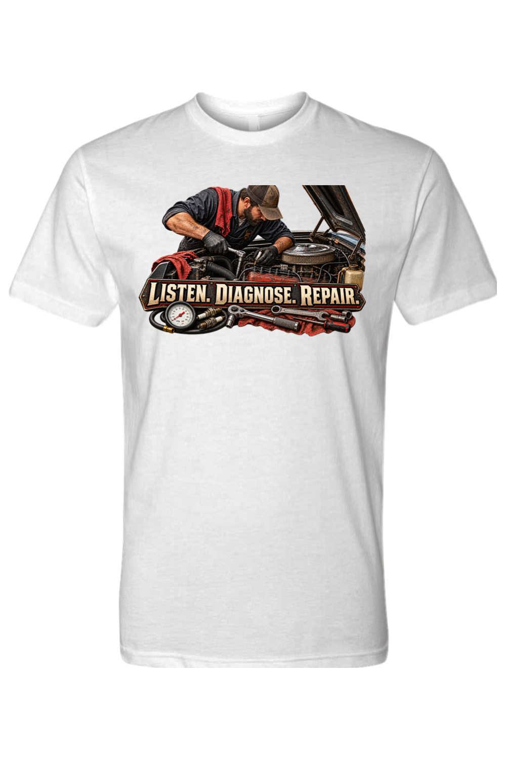 LISTEN. DIAGNOSE. REPAIR. - T-Shirt