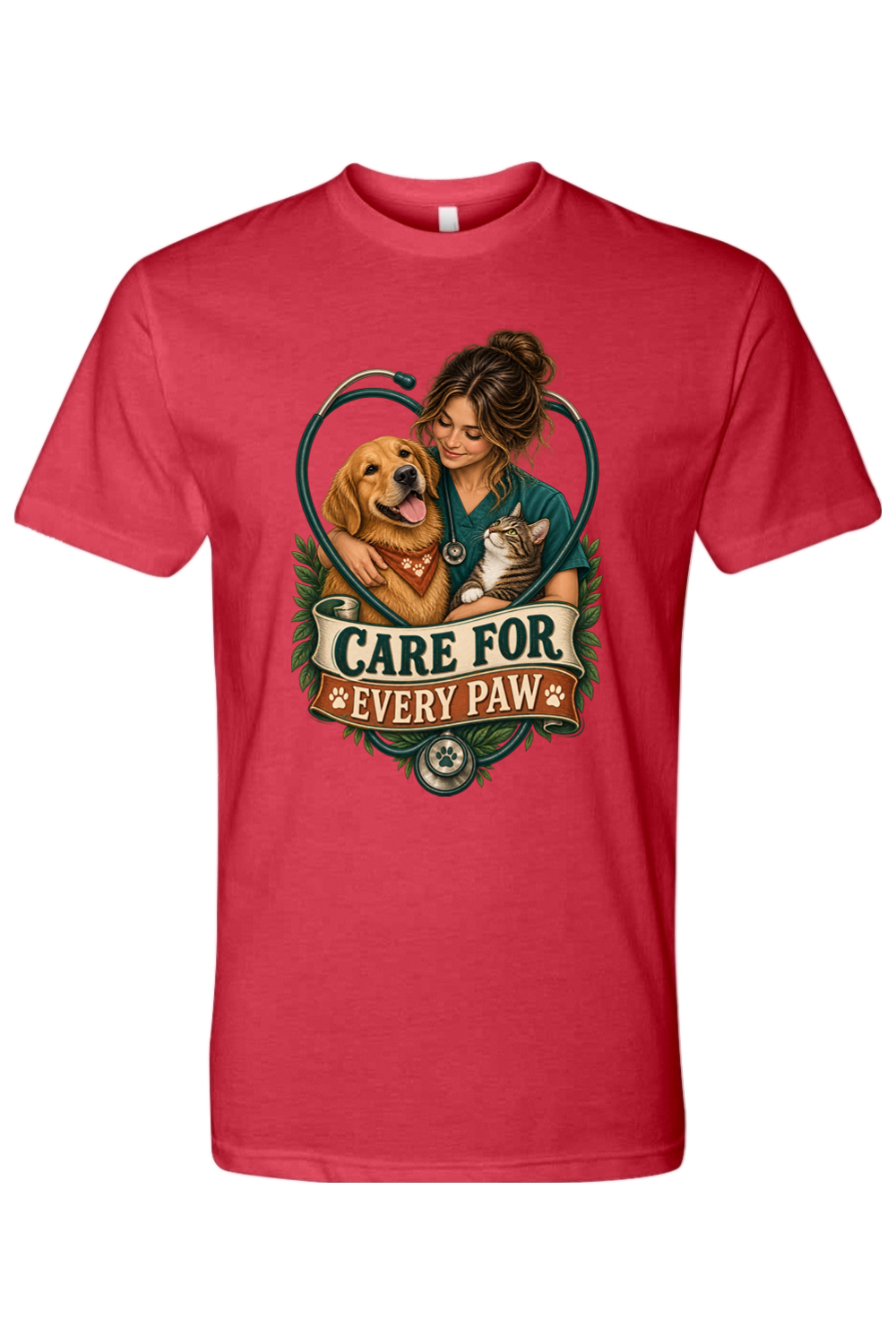 CARE FOR EVERY PAW - T-Shirt 8