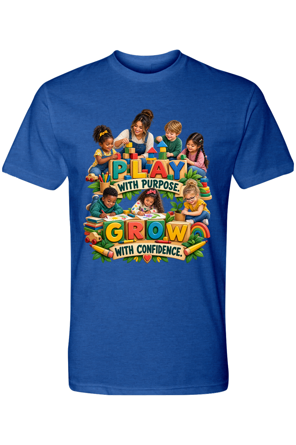 PLAY WITH PURPOSE - GROW WITH CONFIDENCE - T-Shirt 10