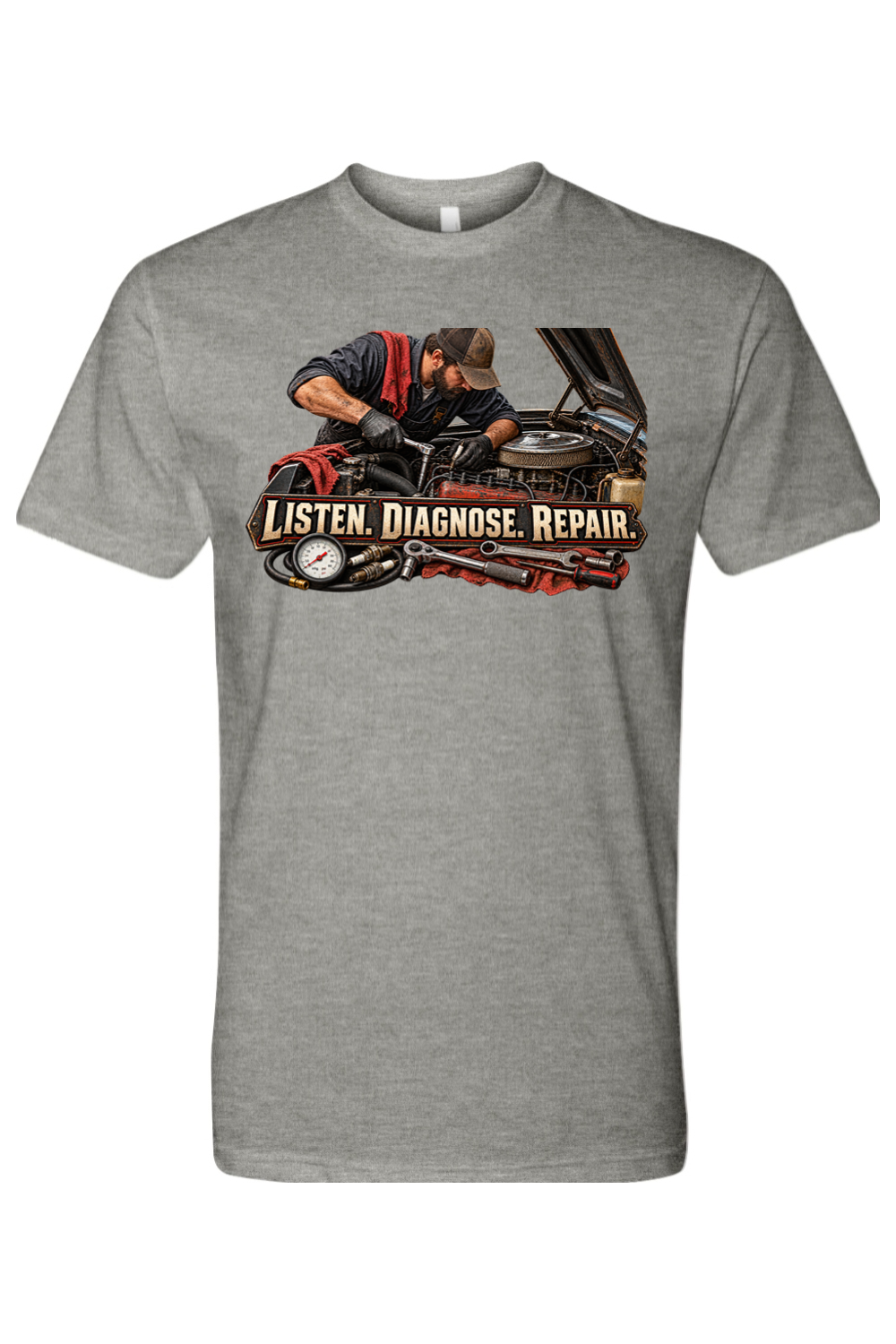 LISTEN. DIAGNOSE. REPAIR. - T-Shirt 3