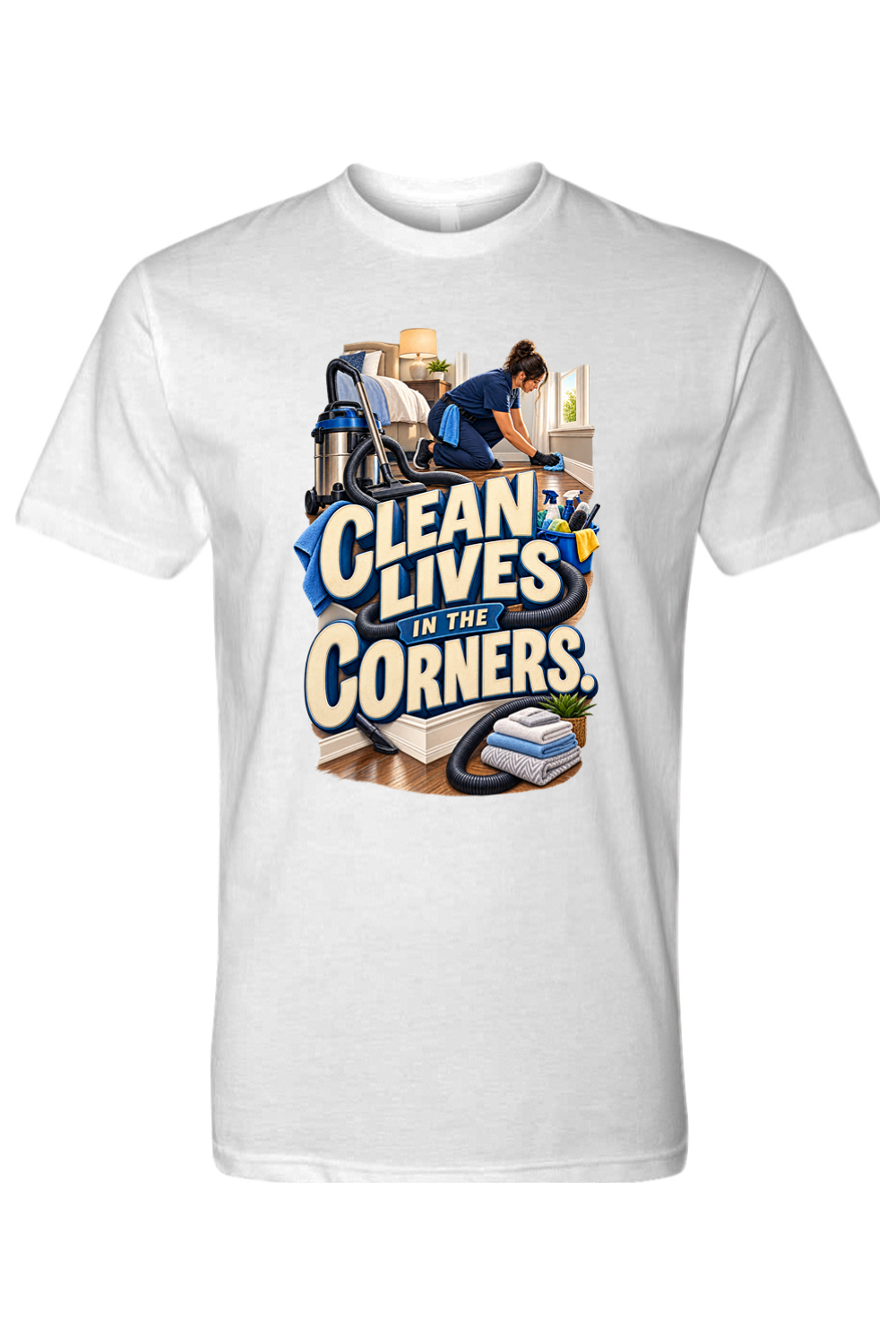 CLEAN LIVES IN THE CORNERS - T-Shirt