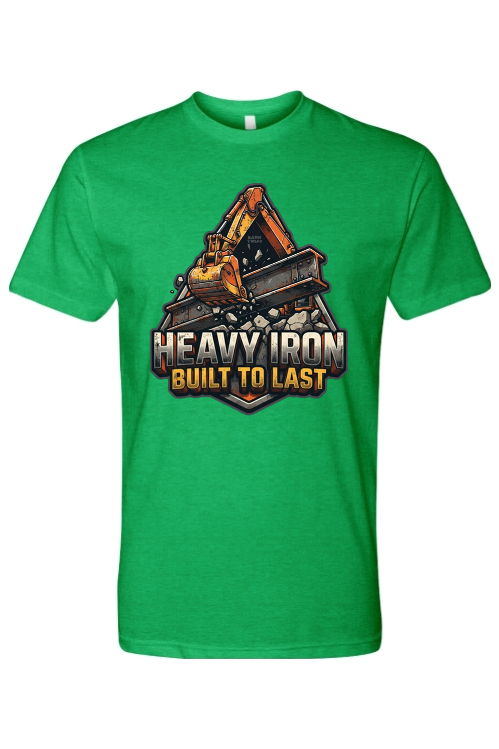 HEAVY IRON BUILT TO LAST - T-SHIRT 6