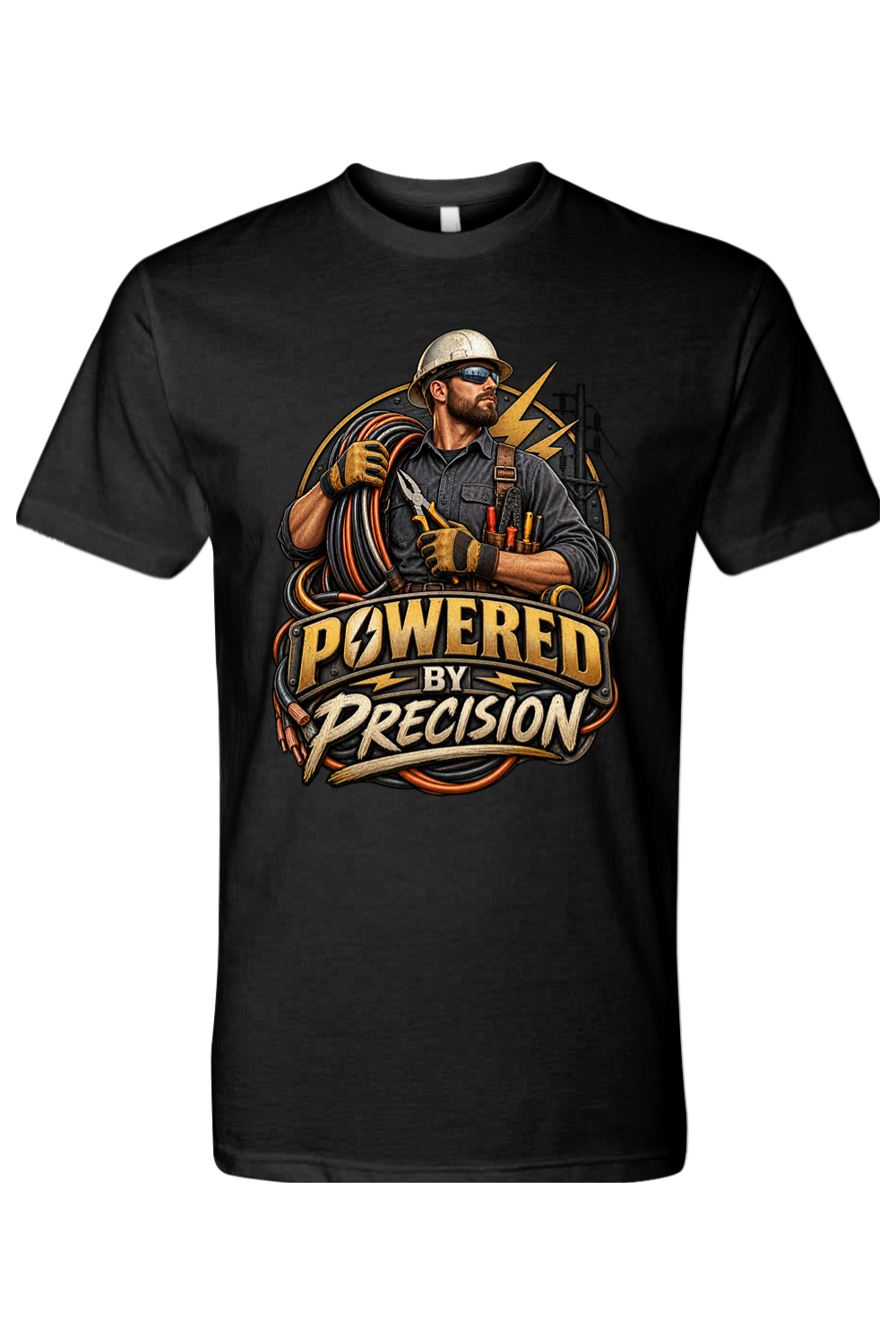 POWERED BY PRECISION - T-Shirt 2