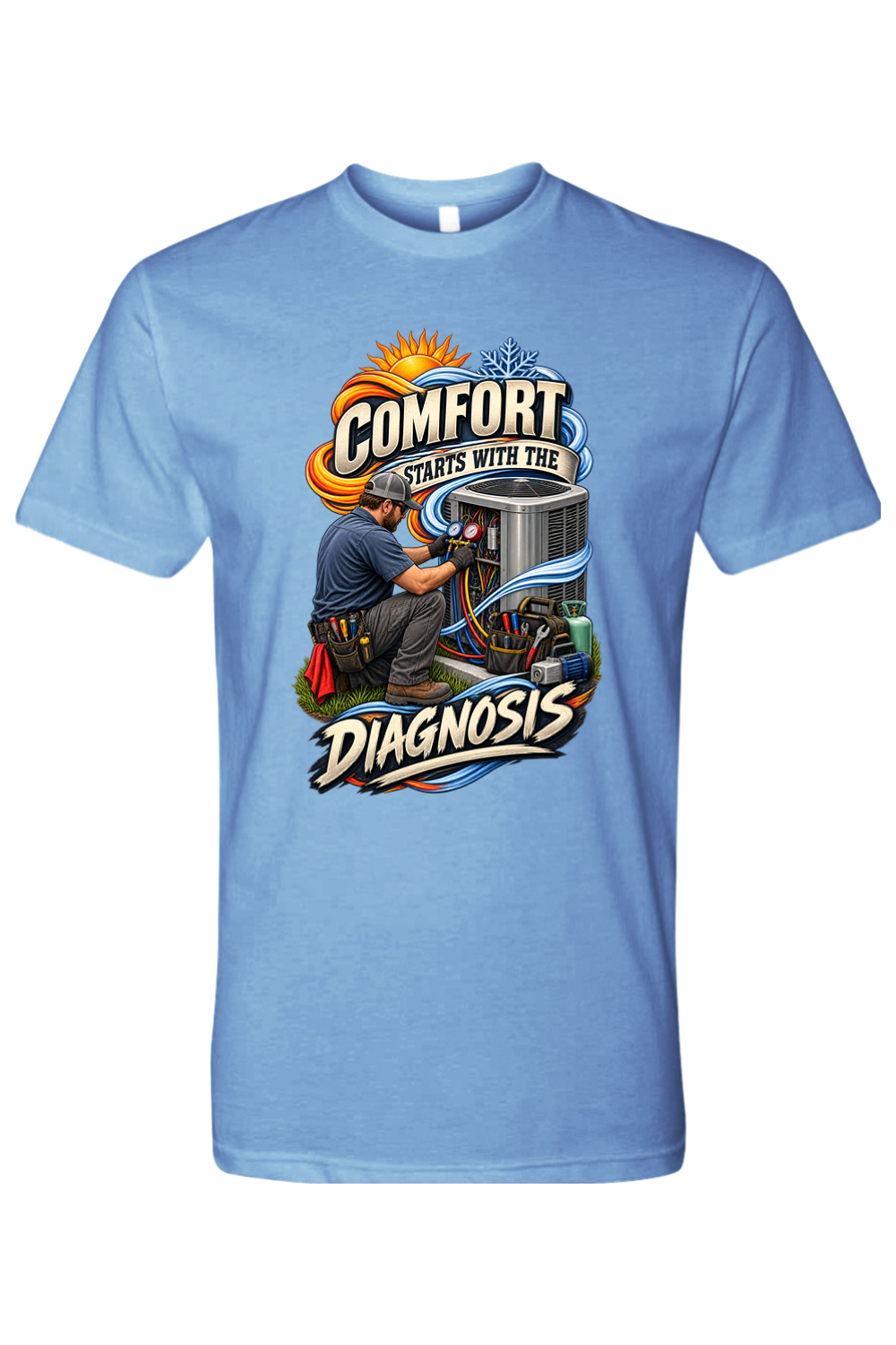 COMFORT STARTS WITH THE DIAGNOSIS - T-Shirt 4