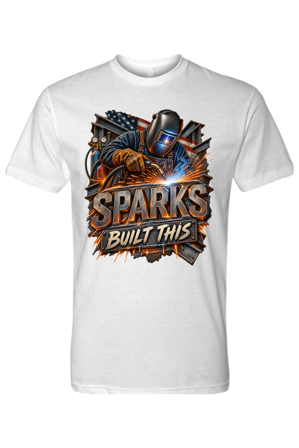 SPARKS BUILT THIS - T-Shirt