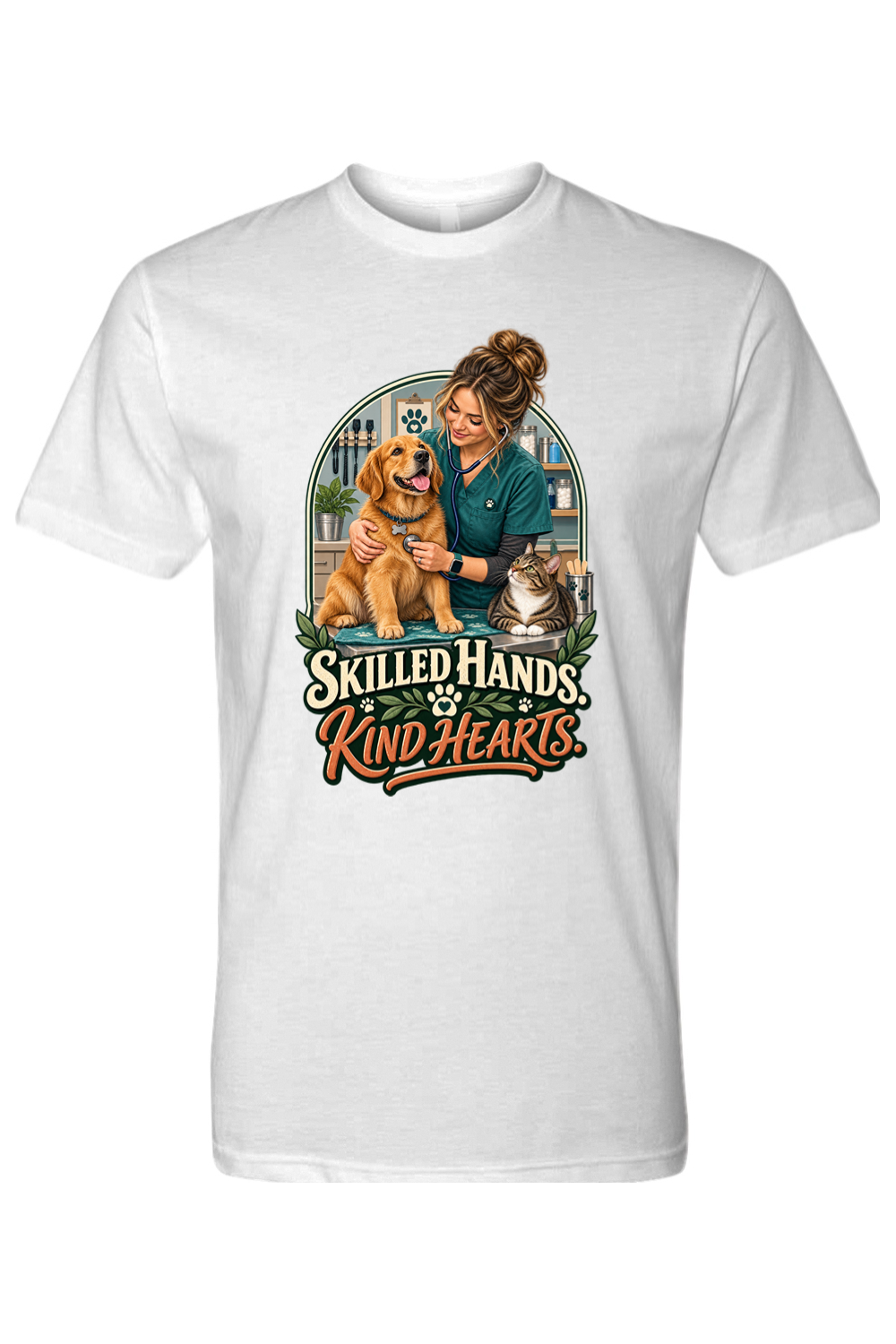 SKILLED HANDS. KIND HEARTS - T-Shirt