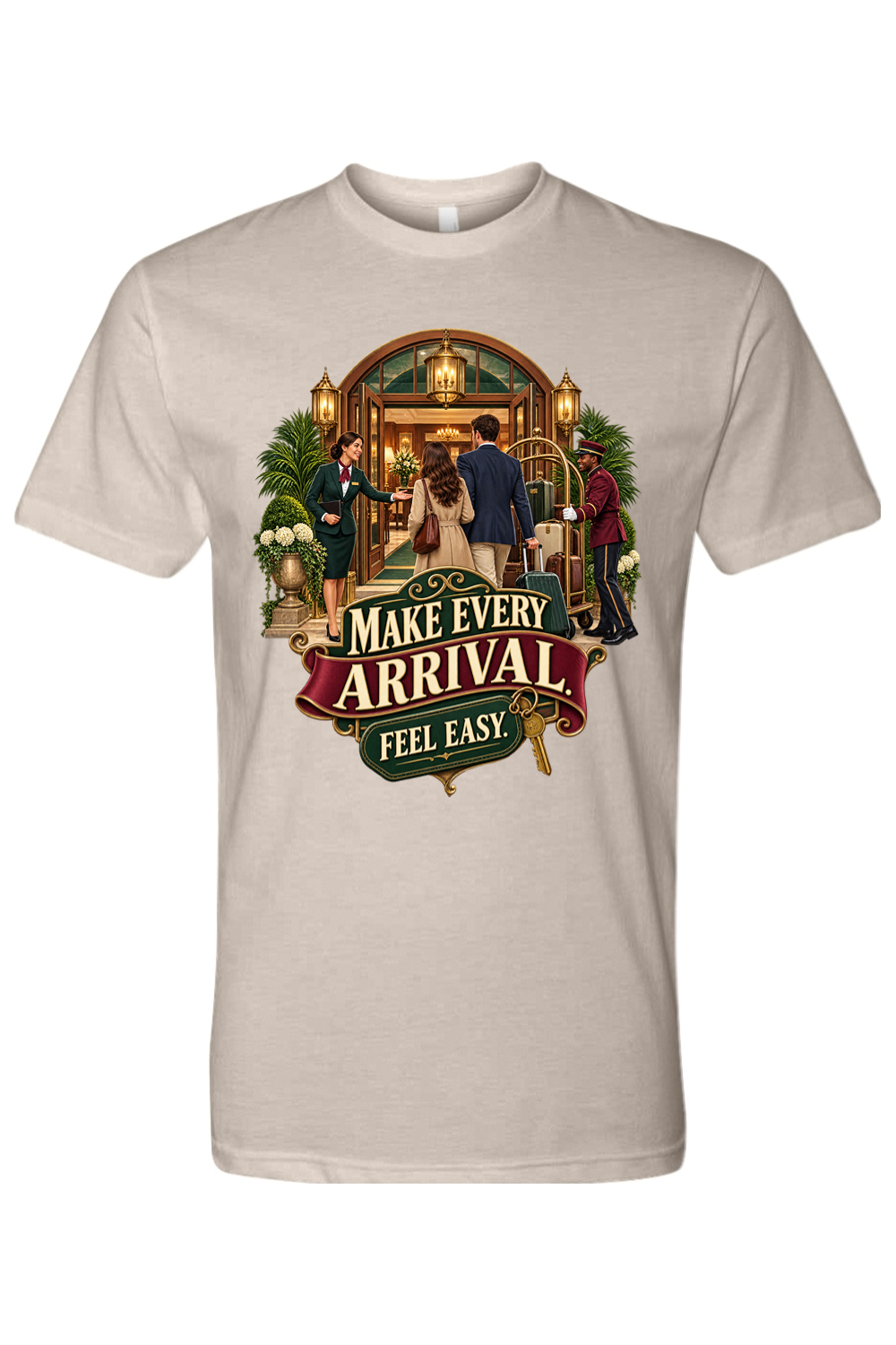 MAKE EVERY ARRIVAL FEEL EASY - T-Shirt 7