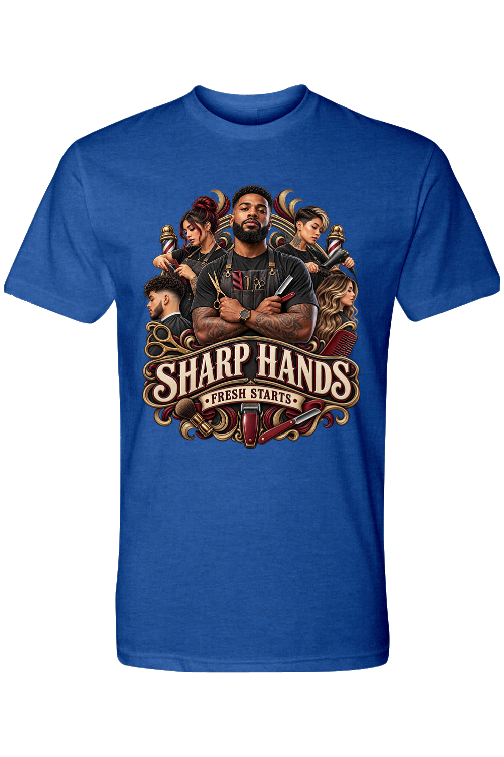 SHARP HANDS - FRESH STARTS - T-Shirt 10