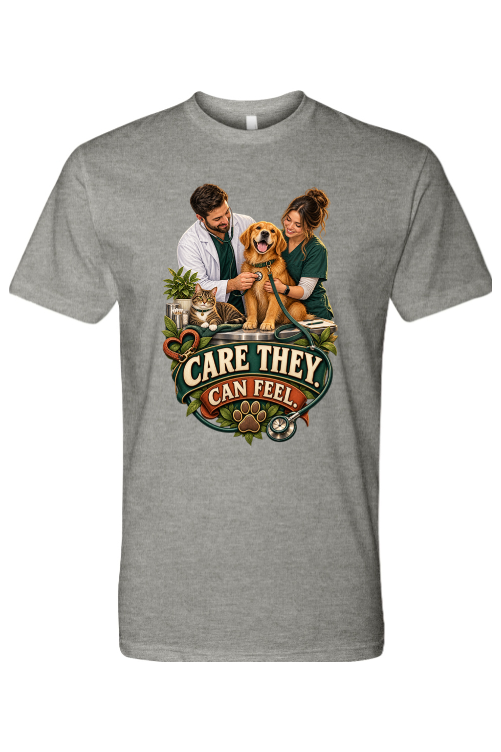CARE THEY CAN FEEL - T-Shirt 3