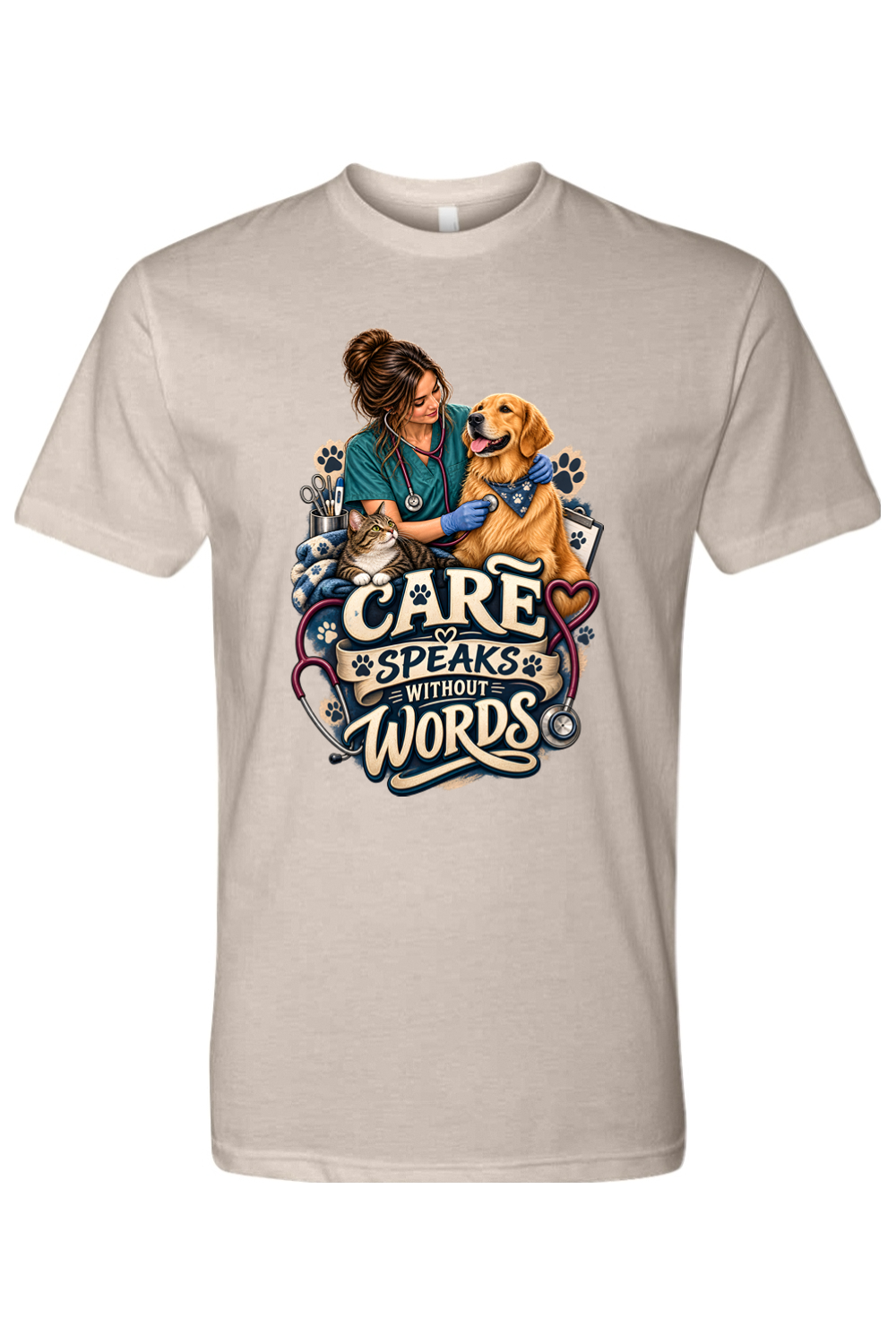 CARE SPEAKS WITHOUT WORDS - T-Shirt 6
