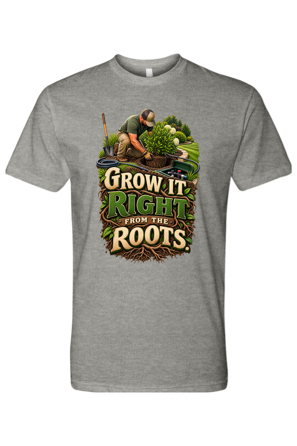 GROW IT RIGHT FROM THE ROOTS - T-Shirts 3