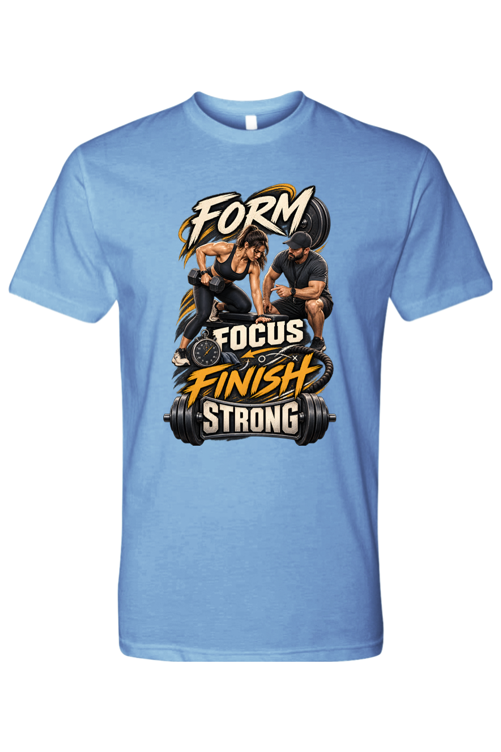 FORM FOCUS FINISH STRONG - T-Shirt  5