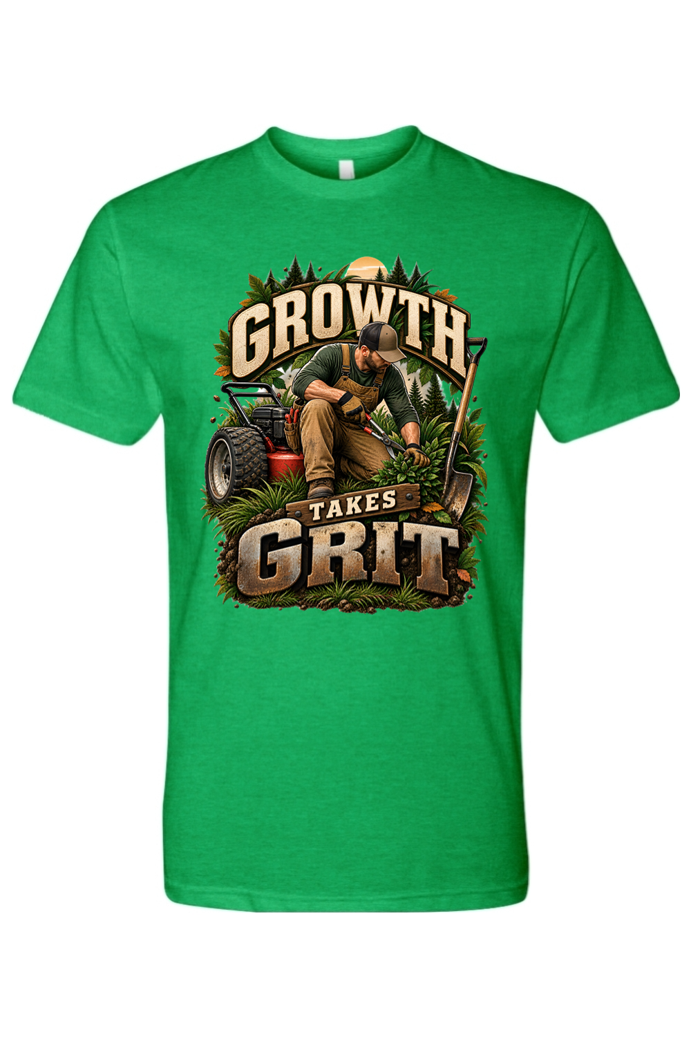 GROWTH TAKES GRIT - T-Shirt 6