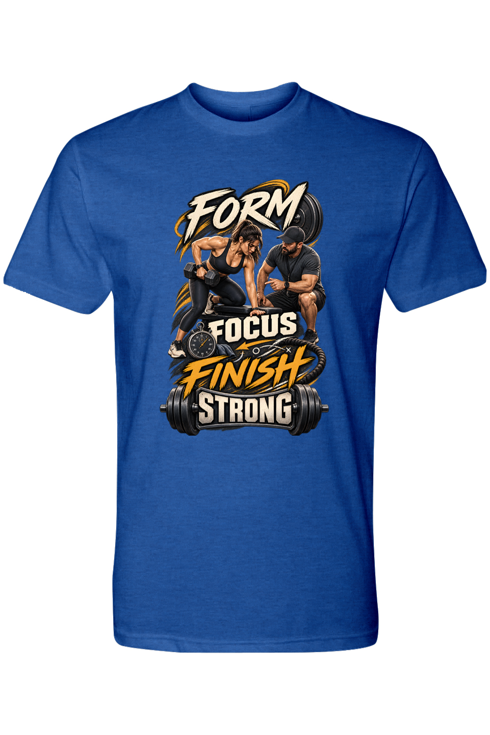 FORM FOCUS FINISH STRONG - T-Shirt  8