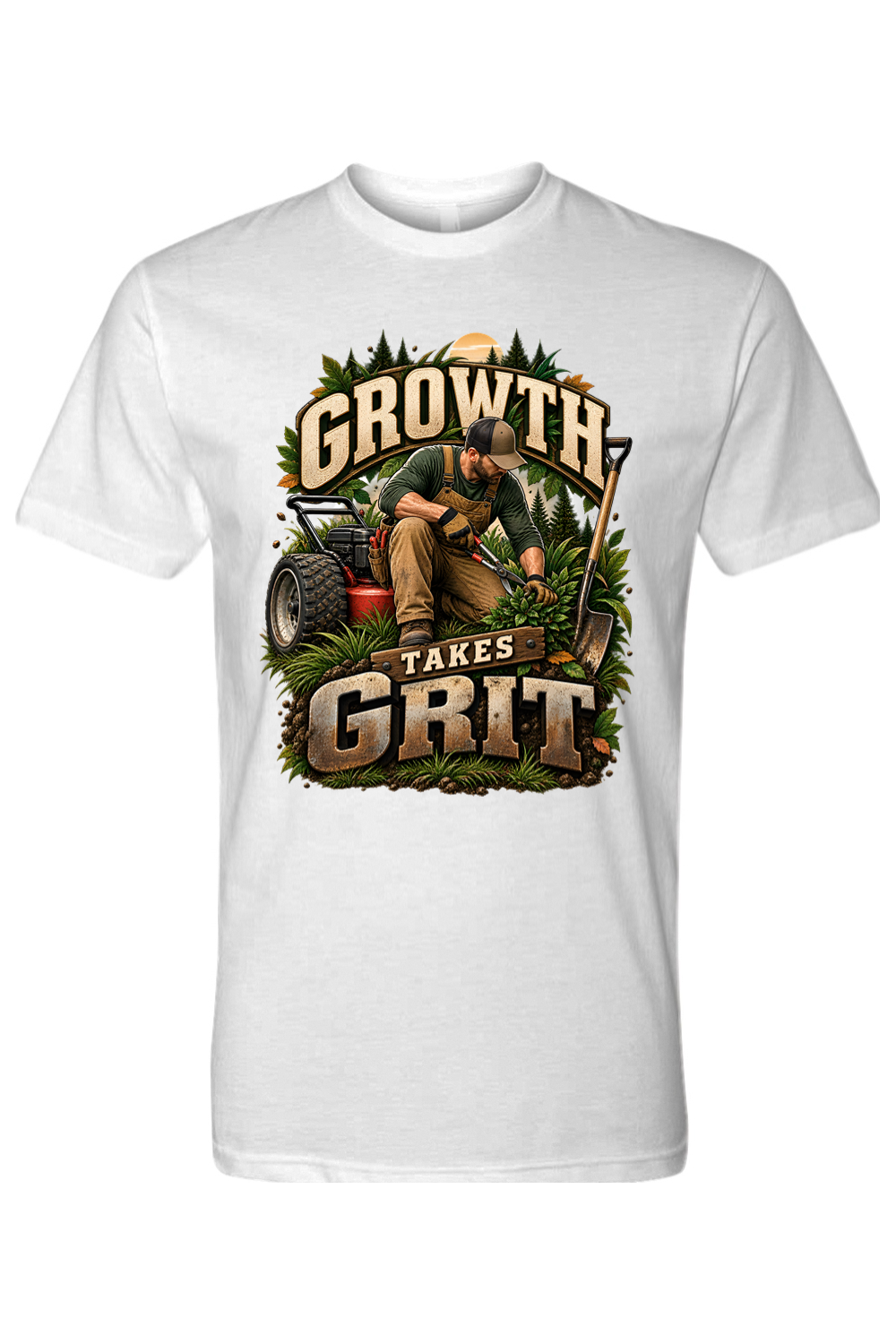 GROWTH TAKES GRIT - T-Shirt