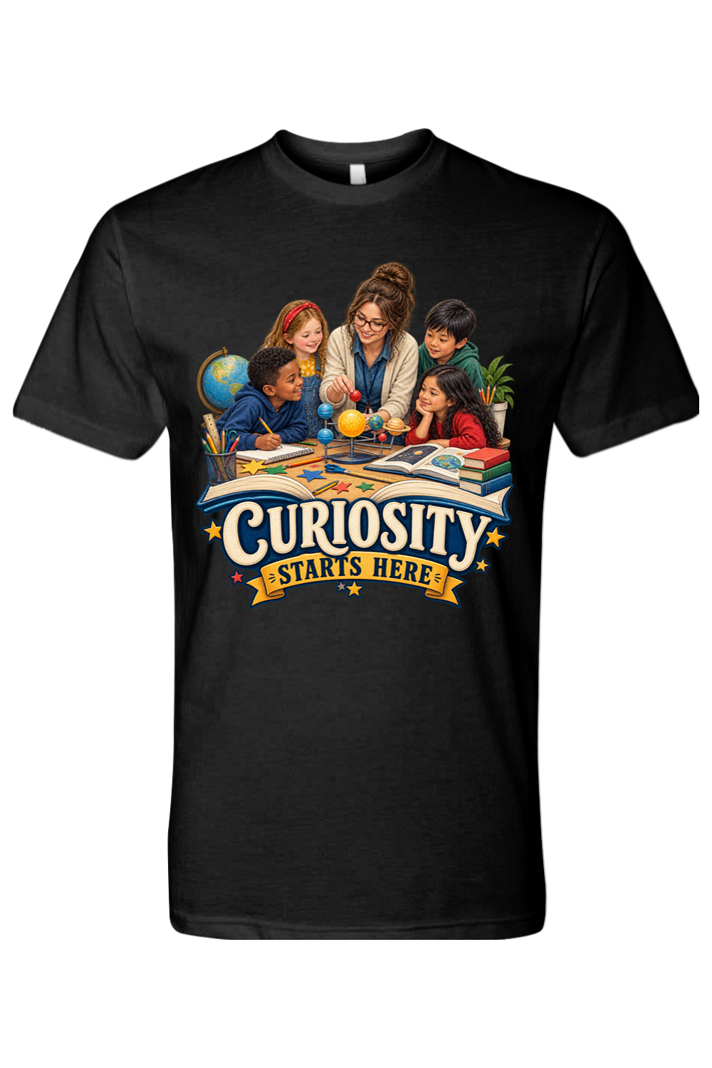 CURIOSITY STARTS HERE - T-Shirt 2