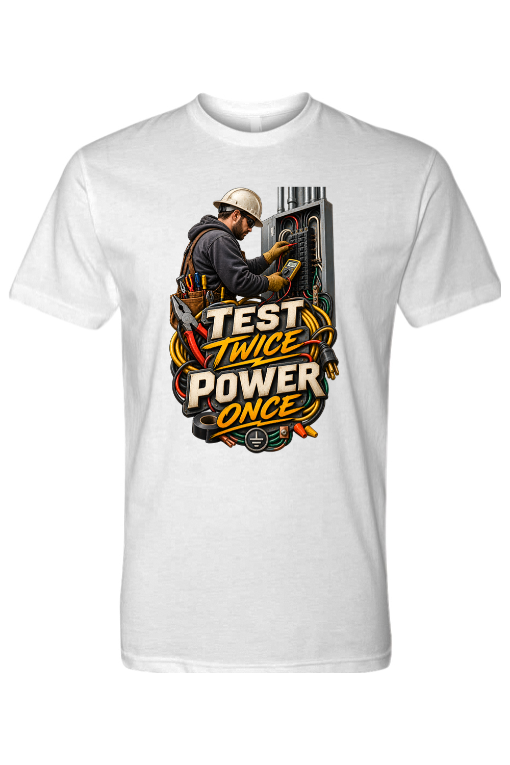 TEST TWICE - POWER ONCE - T-Shirt