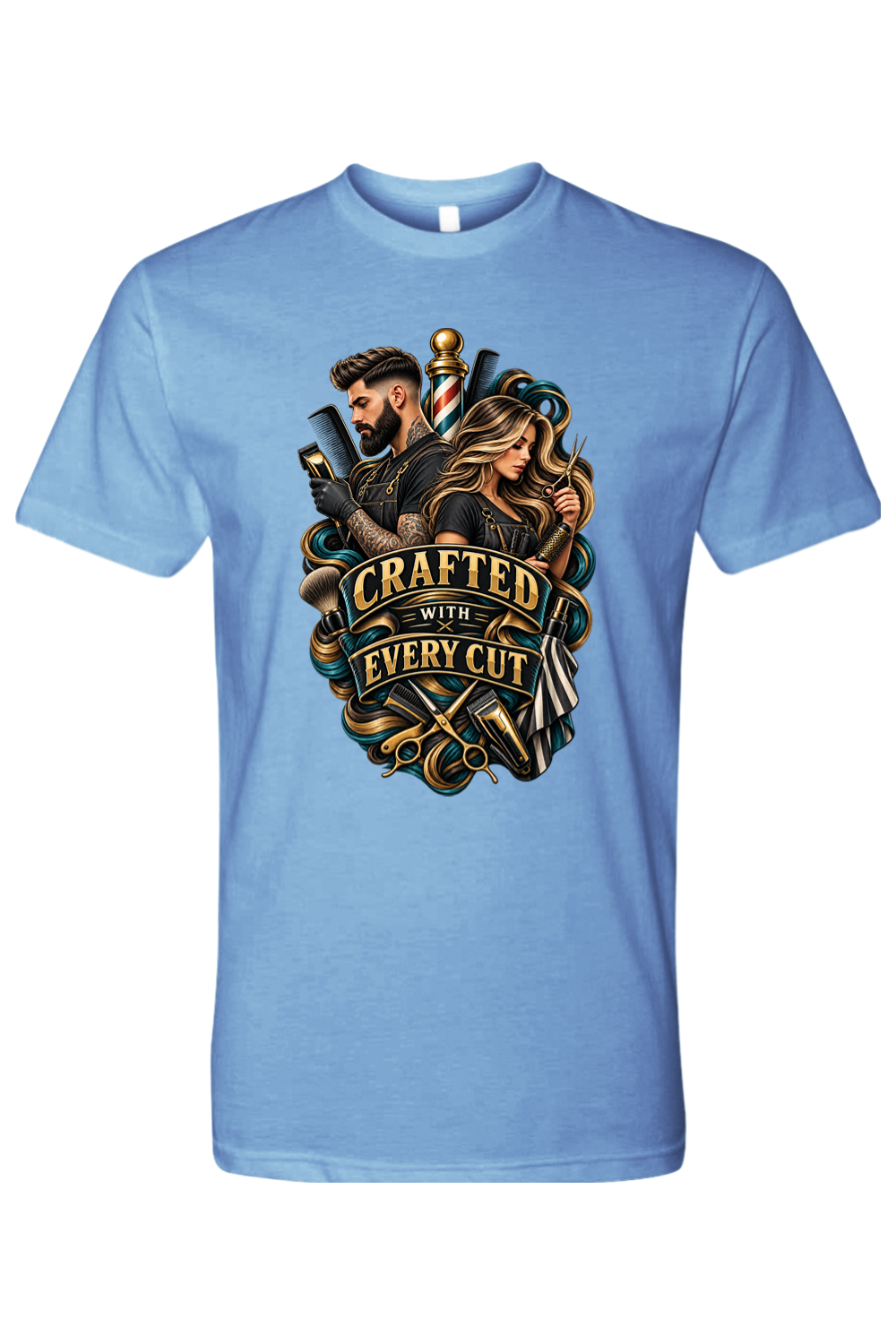 CRAFTED WITH EVERY CUT - T-Shirt 5