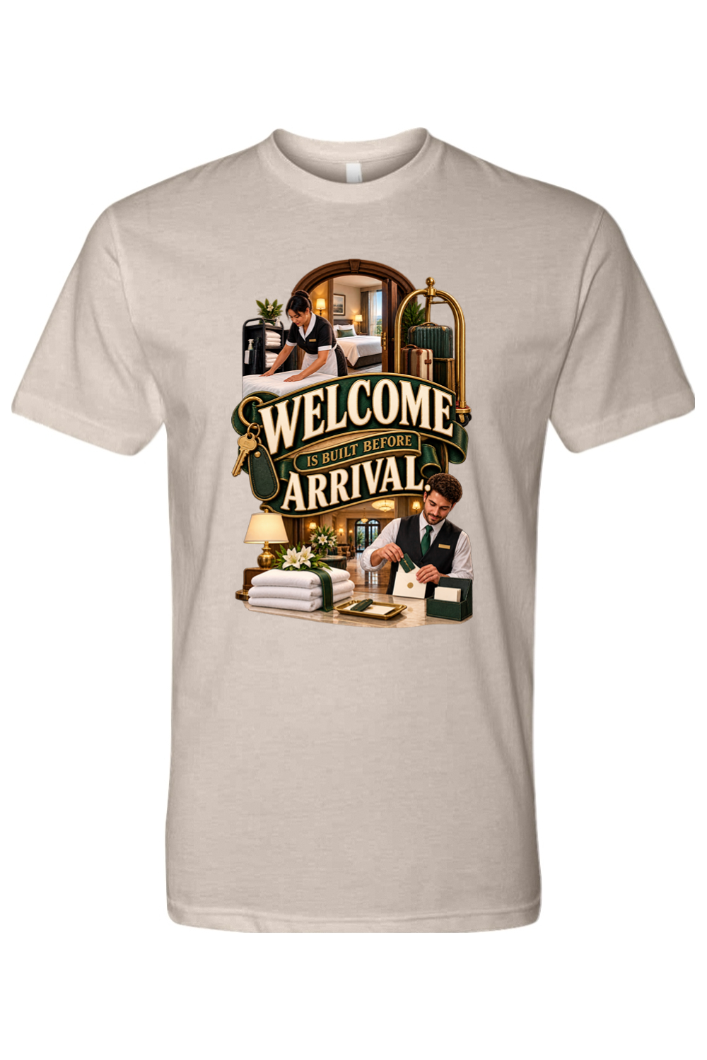 WELCOME IS BUILT BEFORE ARRIVAL - T-Shirt 6