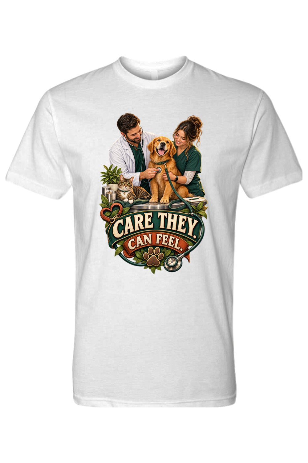 CARE THEY CAN FEEL - T-Shirt