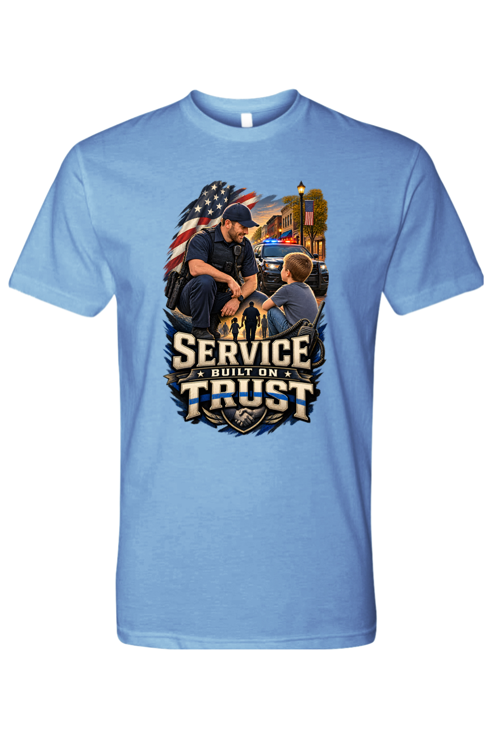 SERVICE BUILT ON TRUST - T-Shirt  5