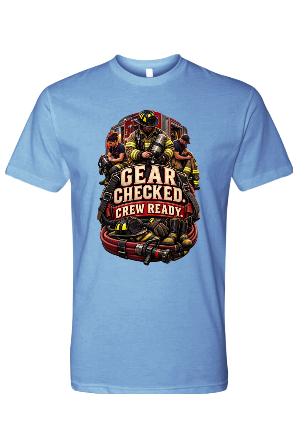 GEAR CHECKED. CREW READY. - T-Shirt 4