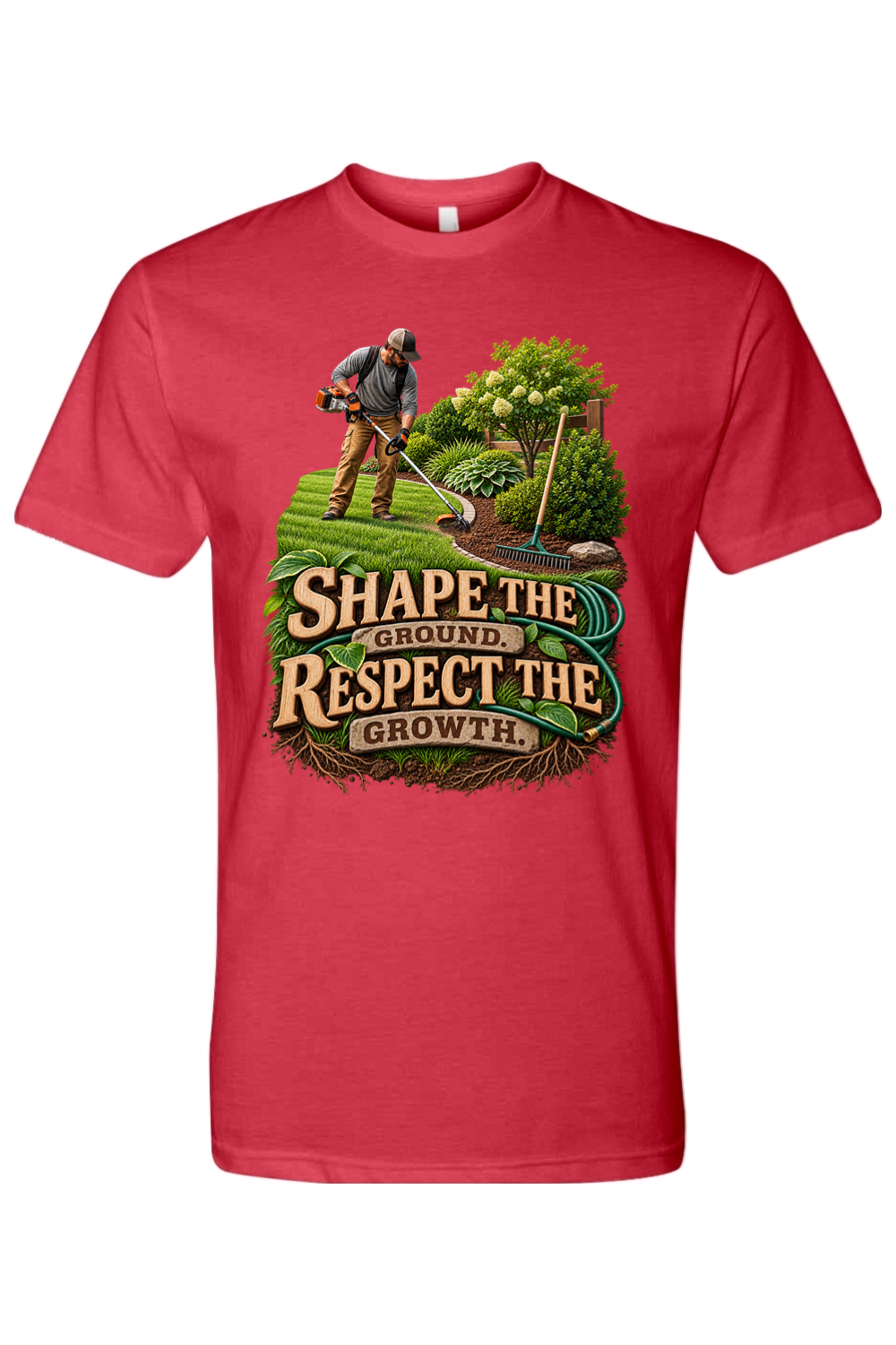 SHAPE THE GROUND - RESPECT THE GROWTH - T-Shirt 6