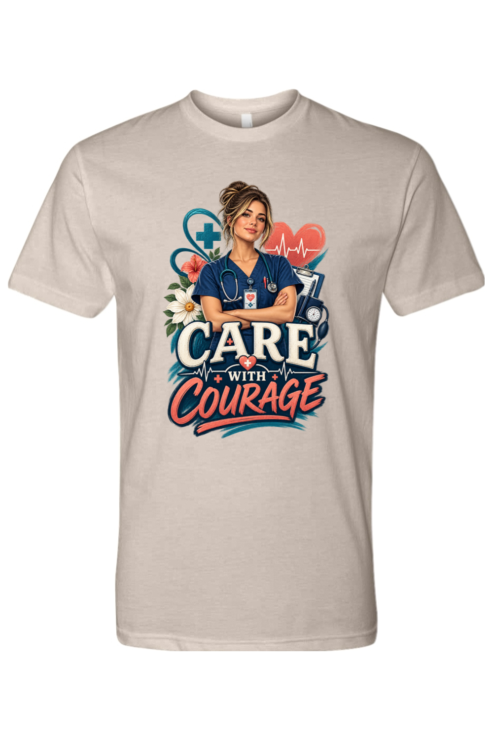 CARE WITH COURAGE - T-Shirt 6