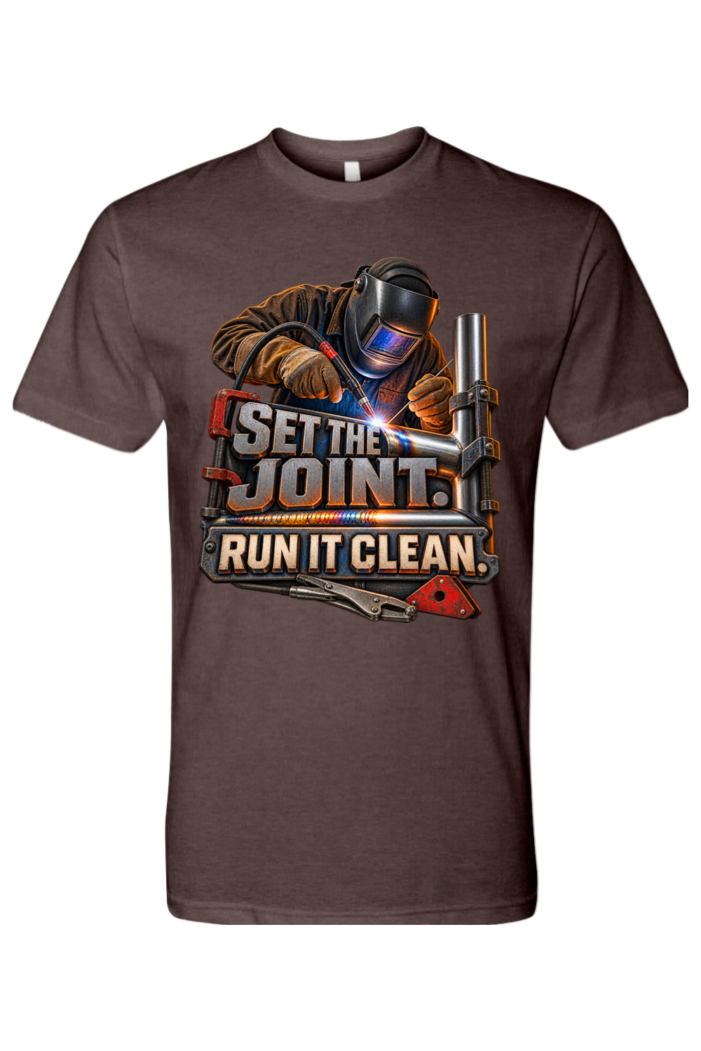 SET THE JOINT - RUN IT CLEAN - T-Shirt 4