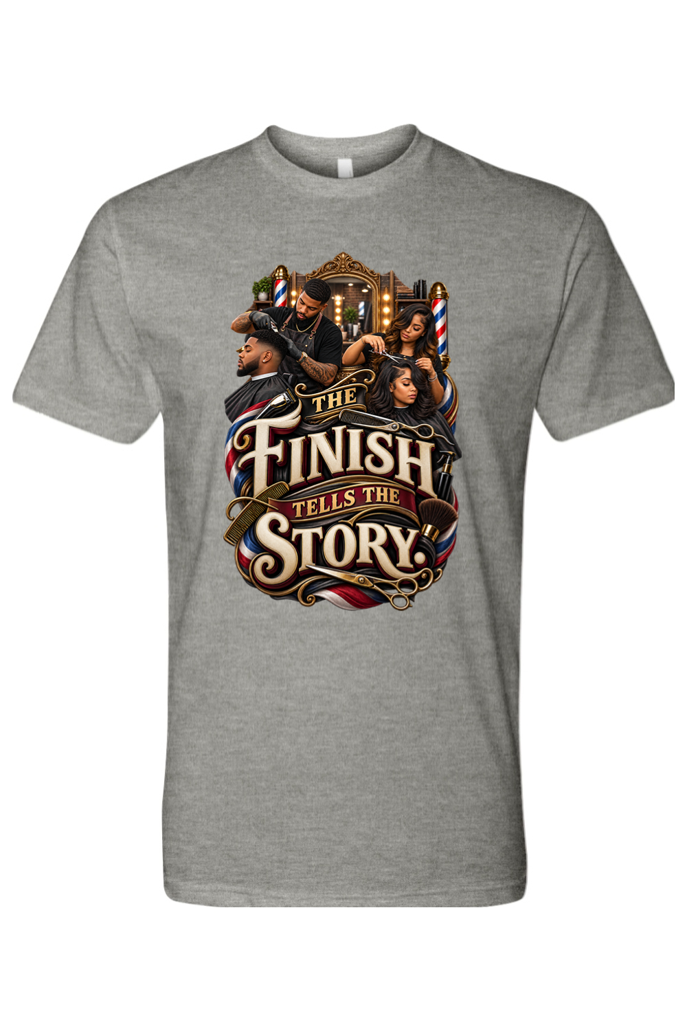 THE FINISH TELLS THE STORY - T-Shirt 3