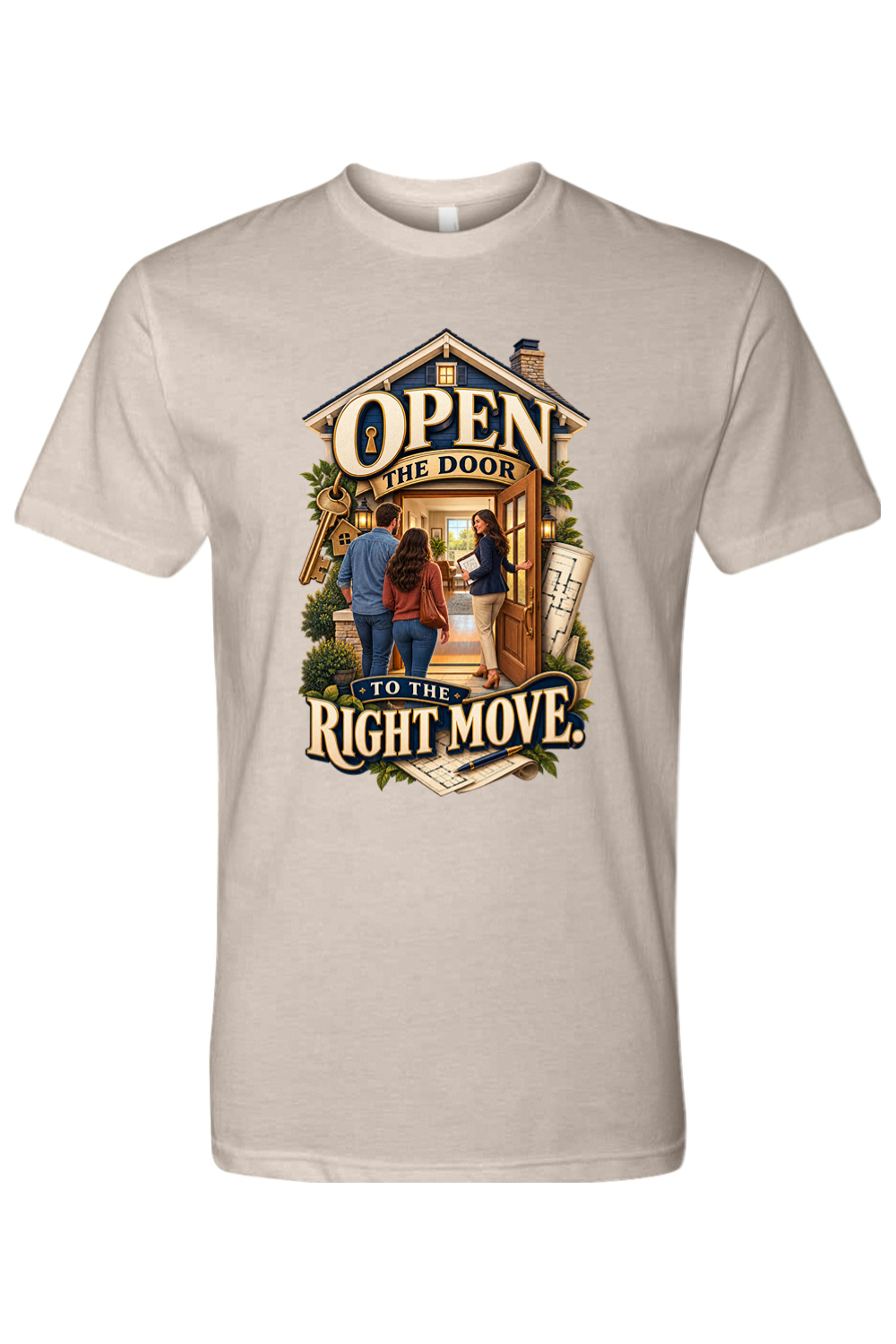 OPEN THE DOOR - TO THE RIGHT MOVE - T-Shirt 8