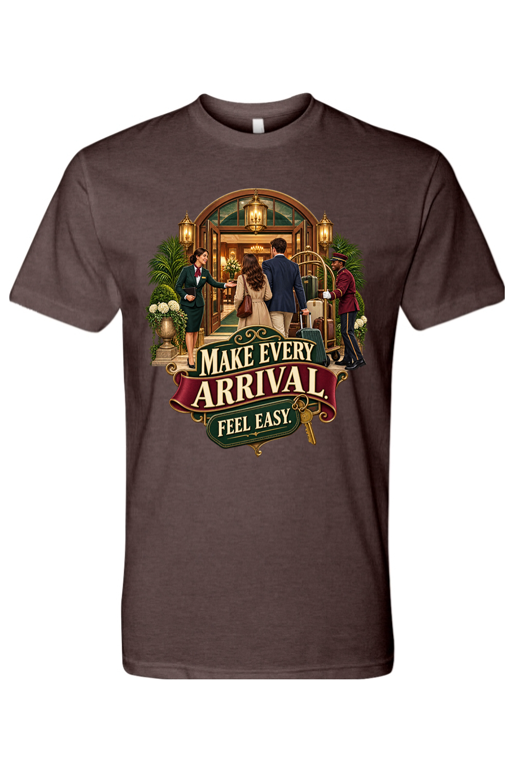 MAKE EVERY ARRIVAL FEEL EASY - T-Shirt 4
