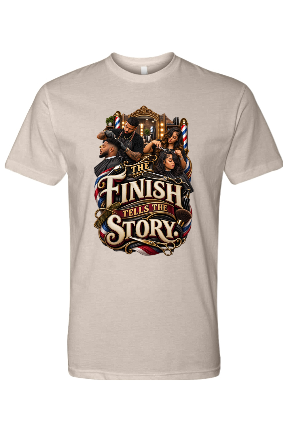 THE FINISH TELLS THE STORY - T-Shirt 6