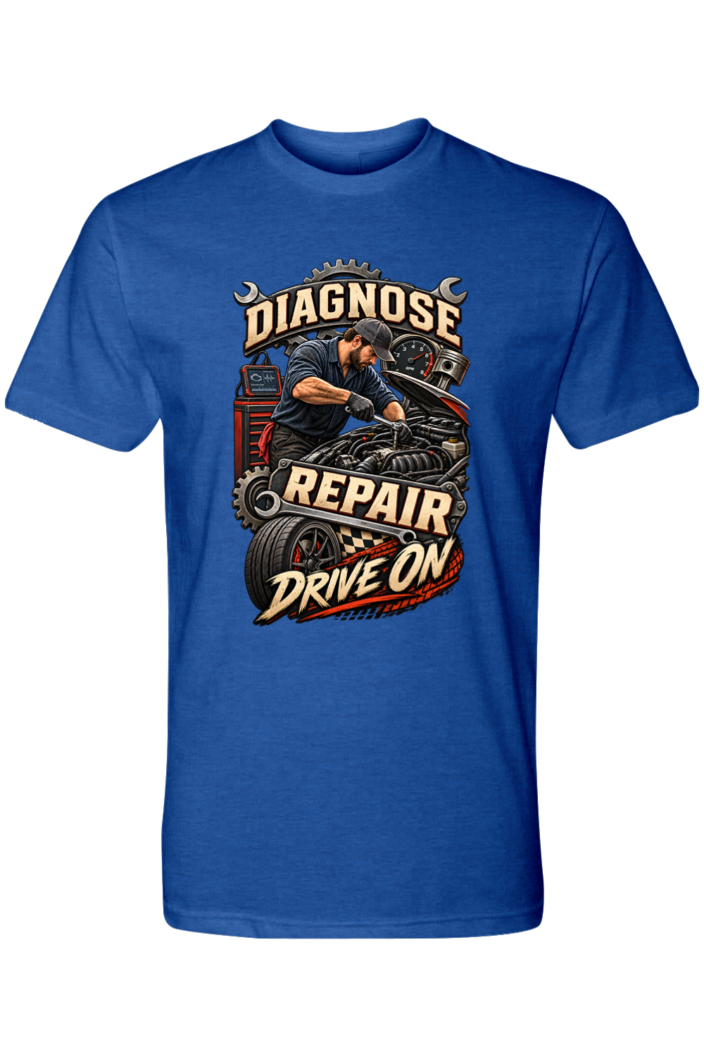 DIAGNOSE REPAIR - DRIVE ON - T-Shirt 7