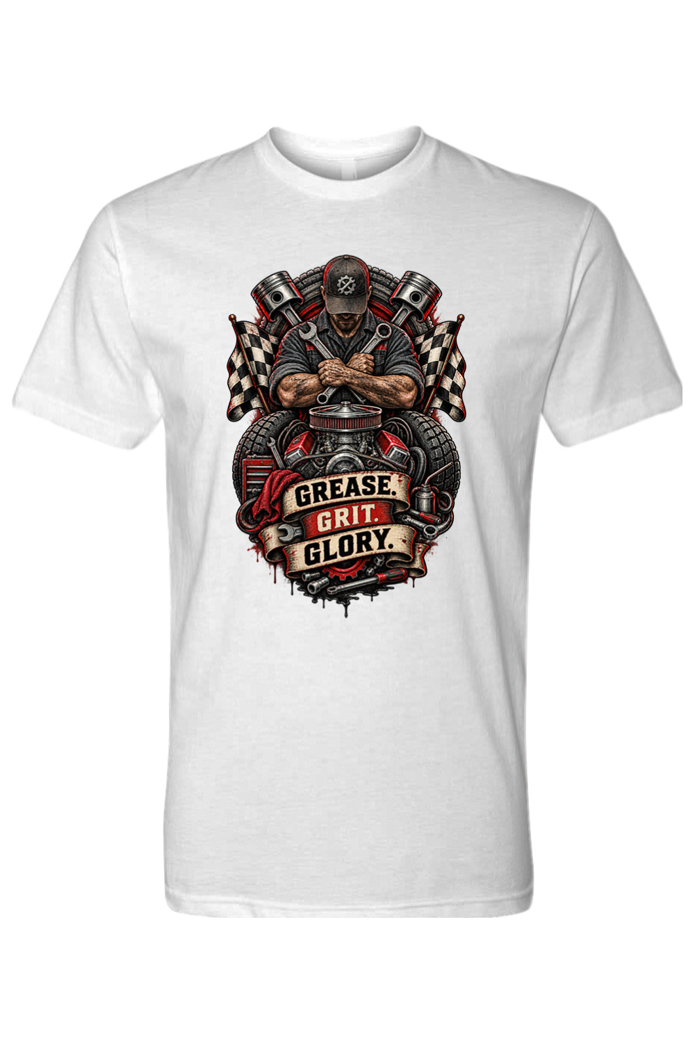 GREASE GRIT GLORT - T-Shirt