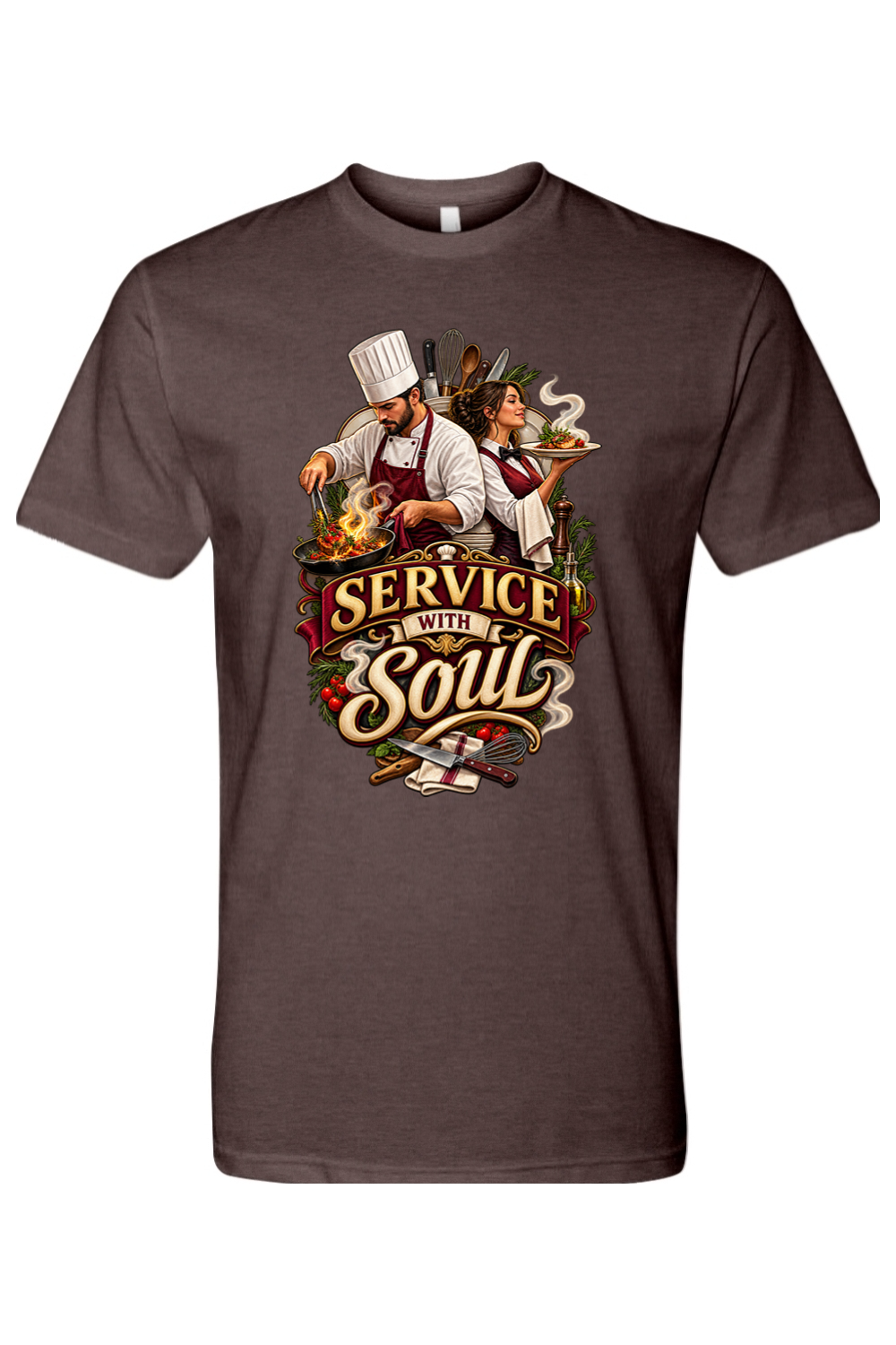 SERVICE WITH SOUL - T-Shirt 4