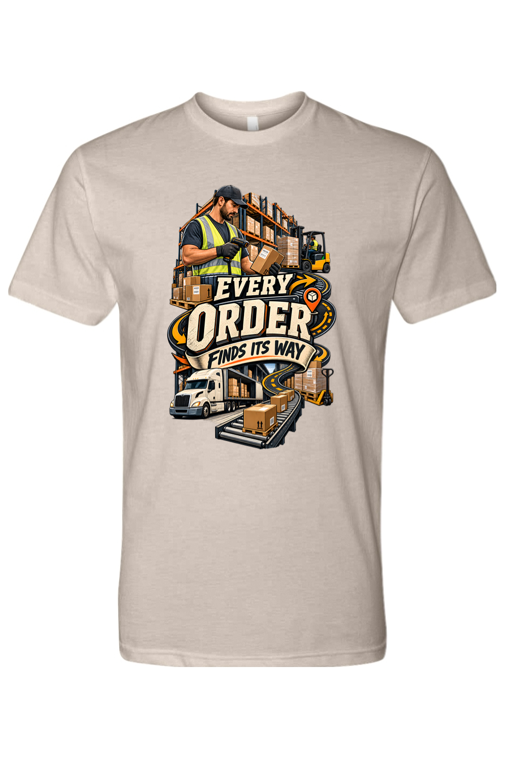EVERY ORDER FINDS ITS WAY - T-Shirt  7