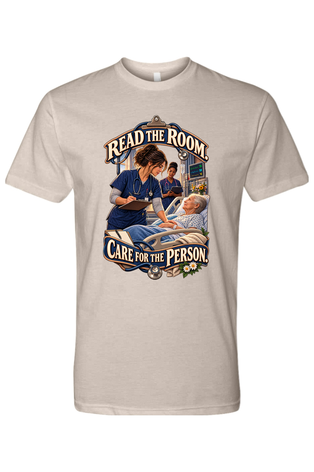READ THE ROOM. CARE FOR THE PERSON - T-Shirt 5