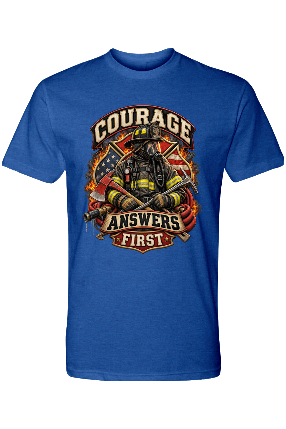 COURAGE ANSWERS FIRST - T-Shirt 9