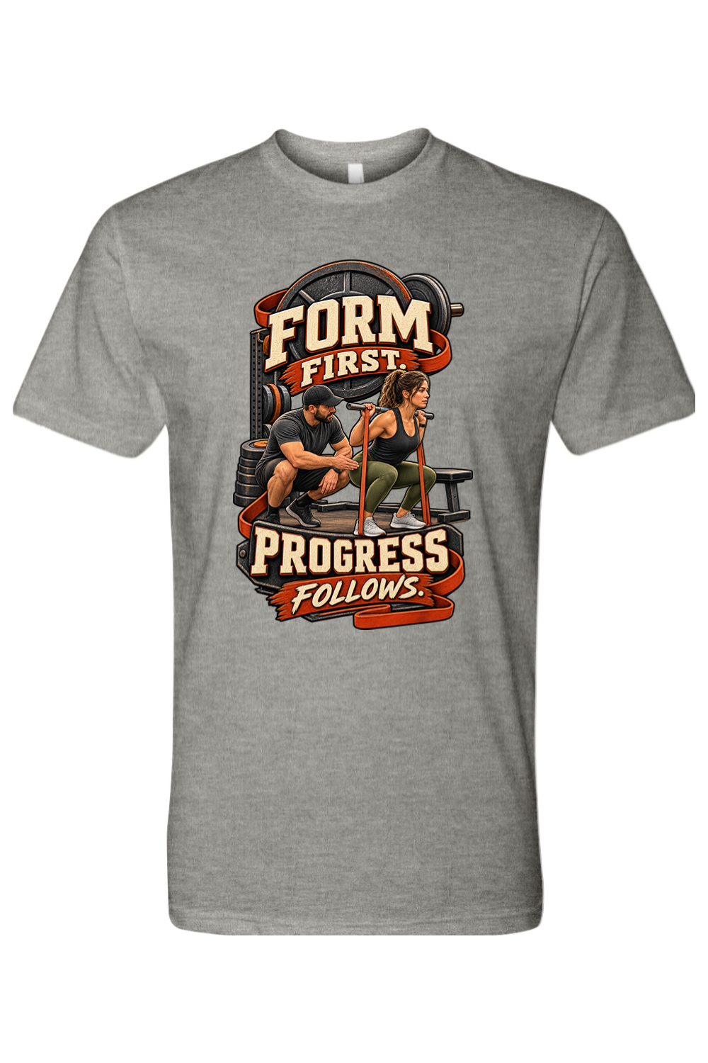 FORM FIRST. PROGRESS FOLLOWS - T-Shirt 3