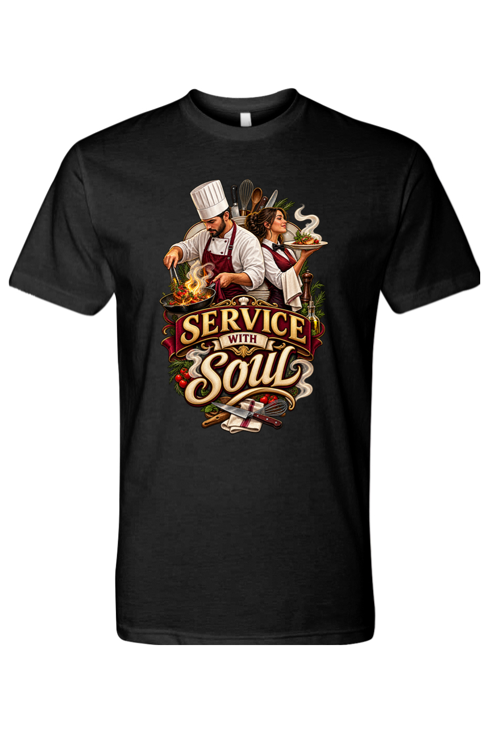 SERVICE WITH SOUL - T-Shirt 2