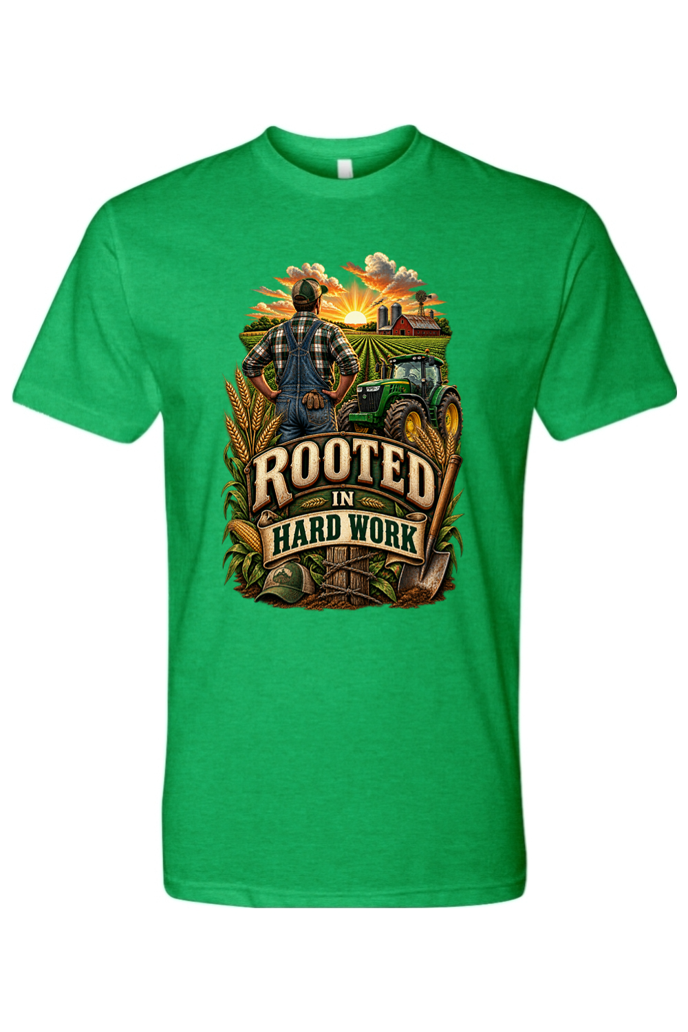 ROOTED IN HARD WORK - T-Shirt 5