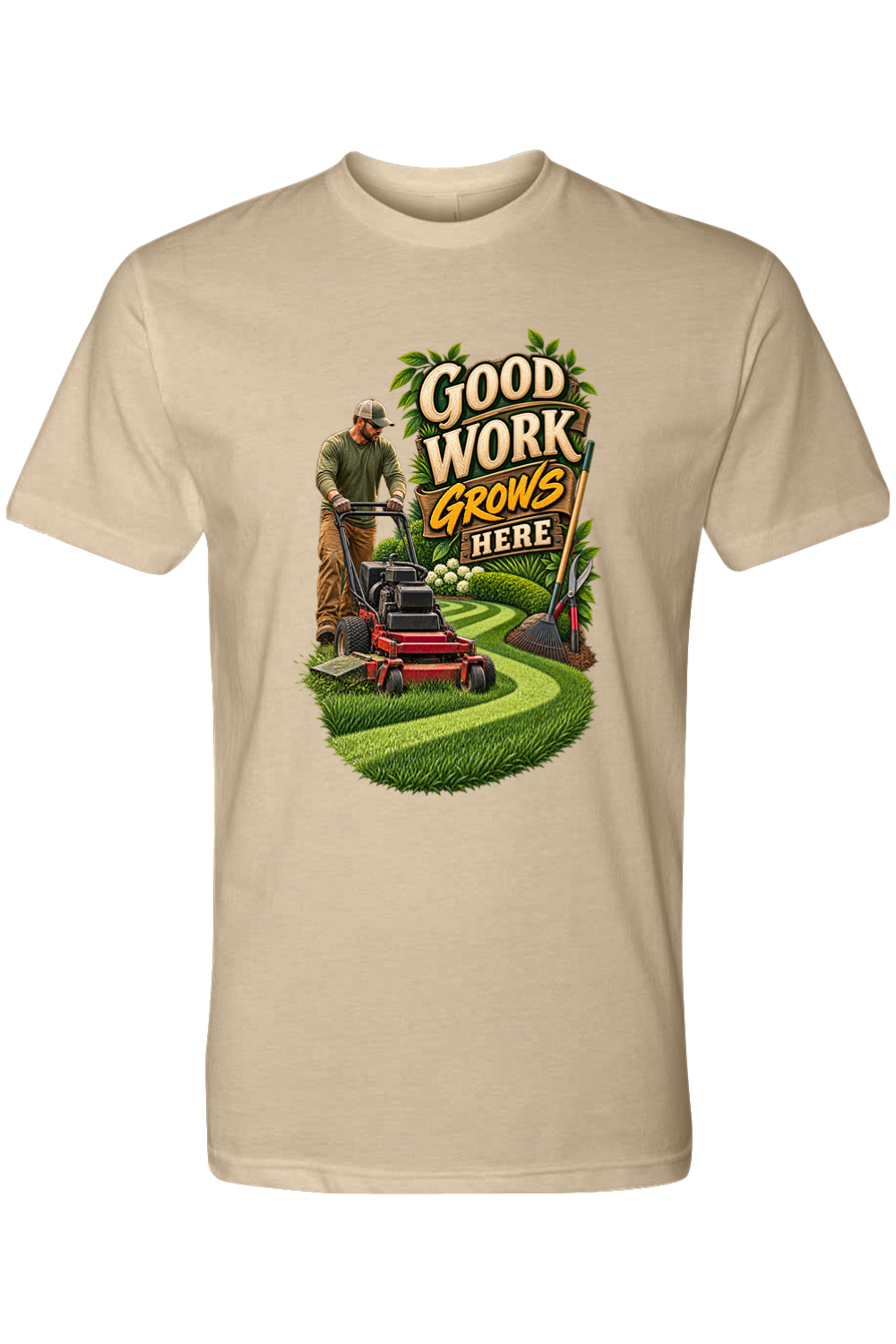 GOOD WORK GROWS HERE - T-Shirt 4